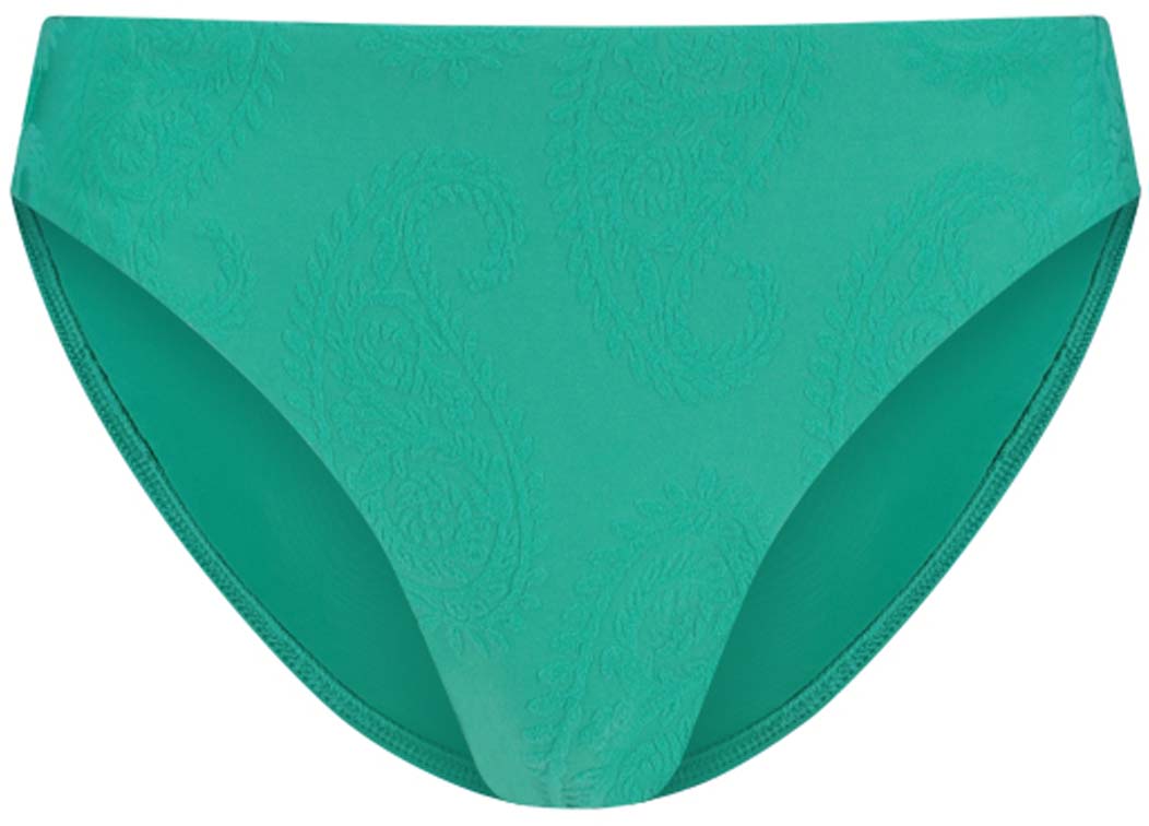 Deep Green Mid Waist bikinibroekje