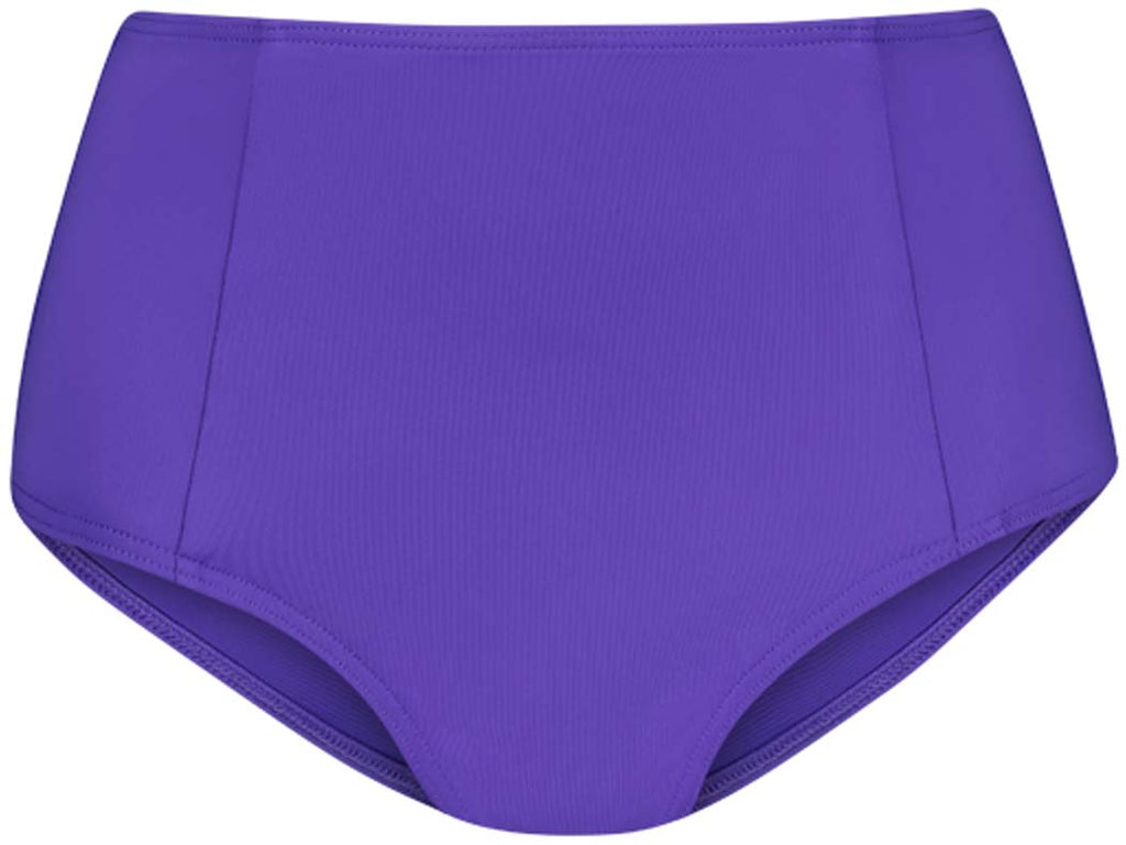 Purple High Waist bikinibroekje