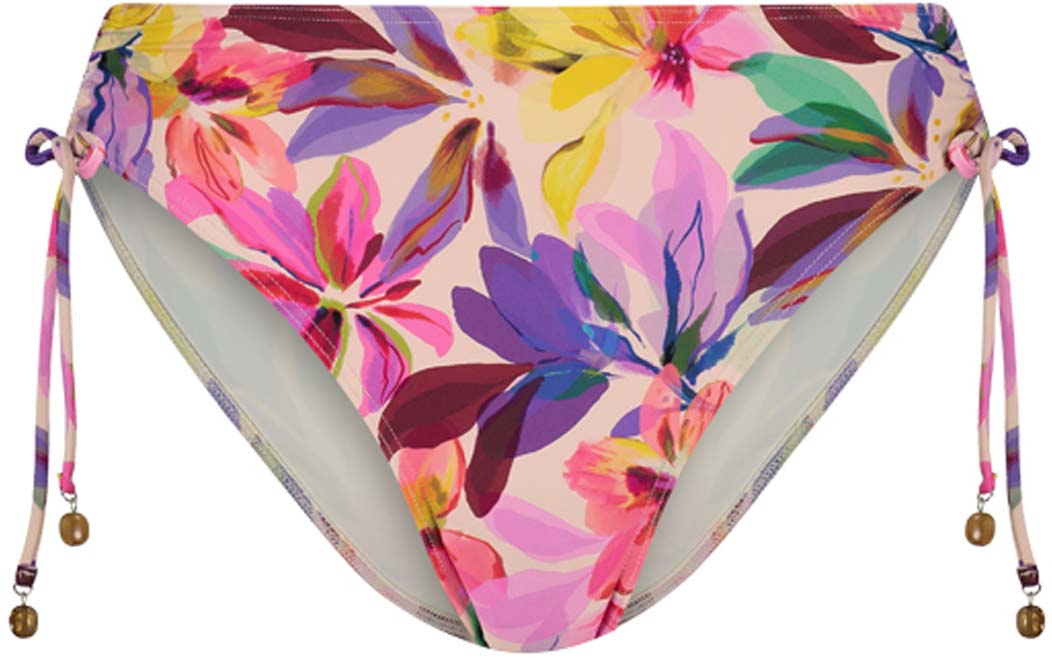 Fluid Flowers High Waist bikinibroekje
