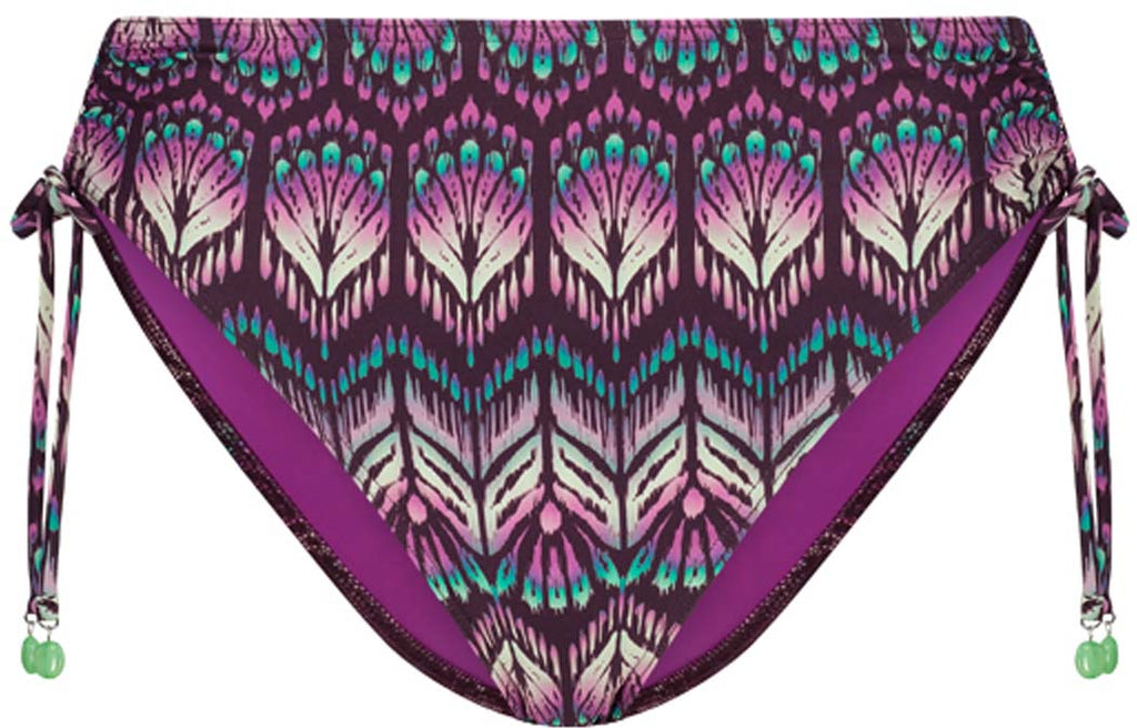 Peacock High Waist bikinibroekje