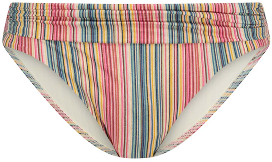 Color Dash Mid Waist bikinibroekje