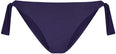 Satin Navy Low Waist bikinibroekje