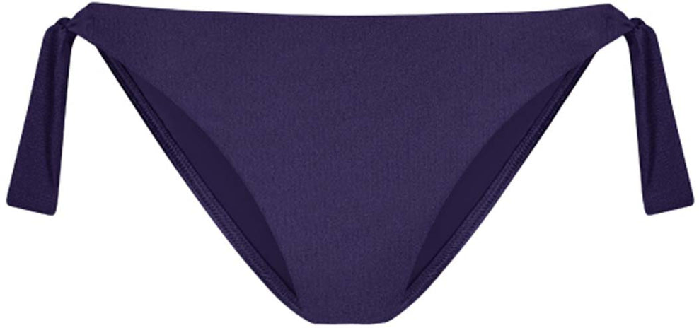 Satin Navy Low Waist bikinibroekje