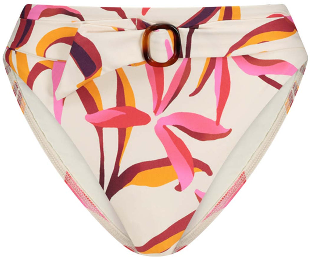 Japanese Floral High Waist bikinibroekje