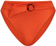 Satin Tomato High Waist bikinibroekje