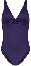 Satin Navy Padded badpak