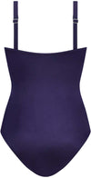 Satin Navy Padded badpak