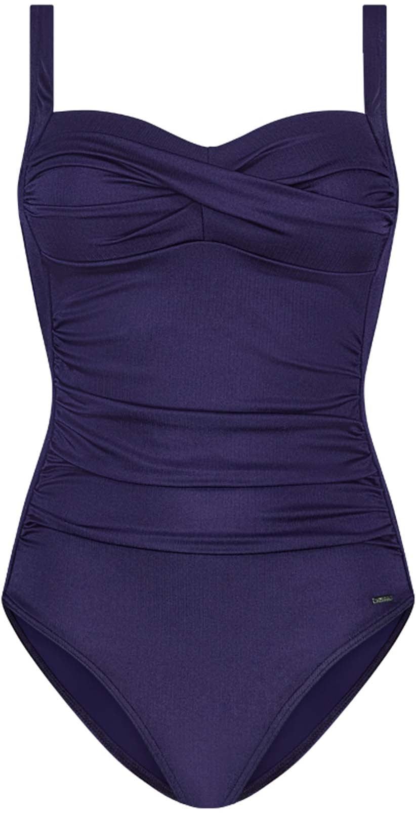 Satin Navy Padded badpak