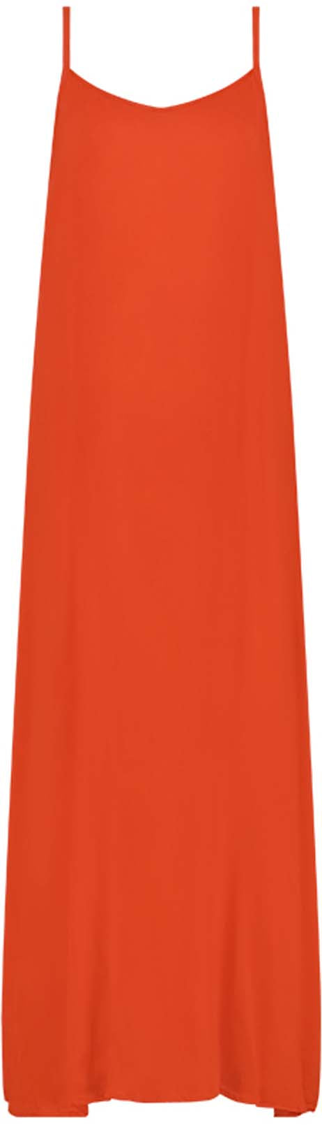 Satin Tomato jurk