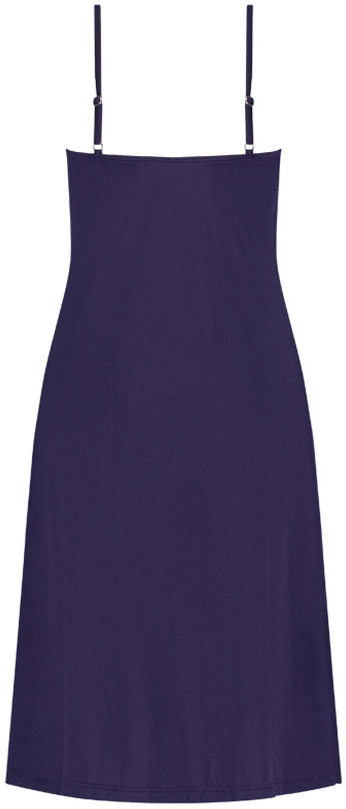 Satin Navy jurk