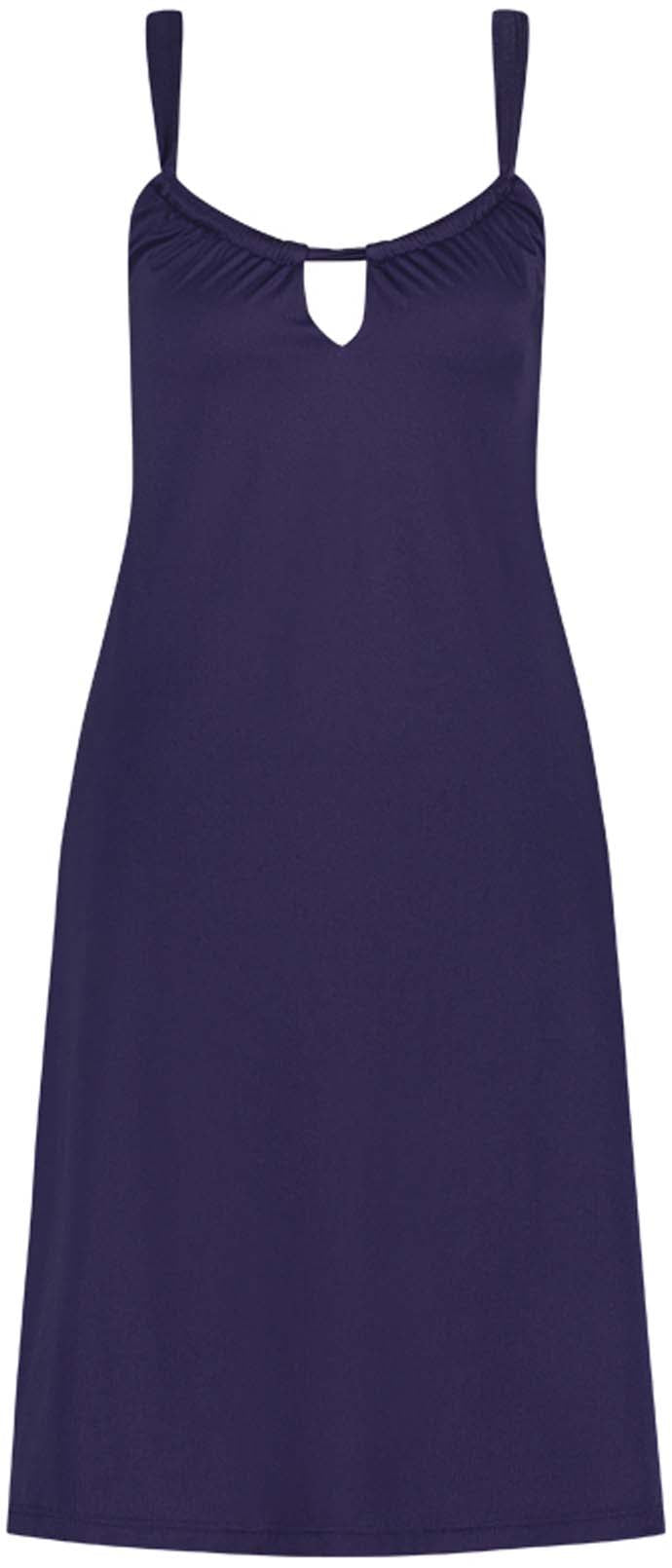 Satin Navy jurk