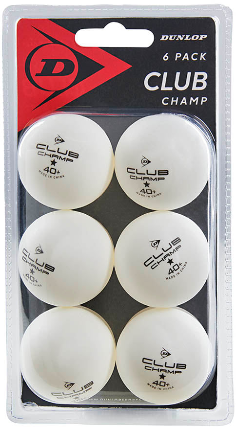 40+ Club Champ X6 tafeltennisballen