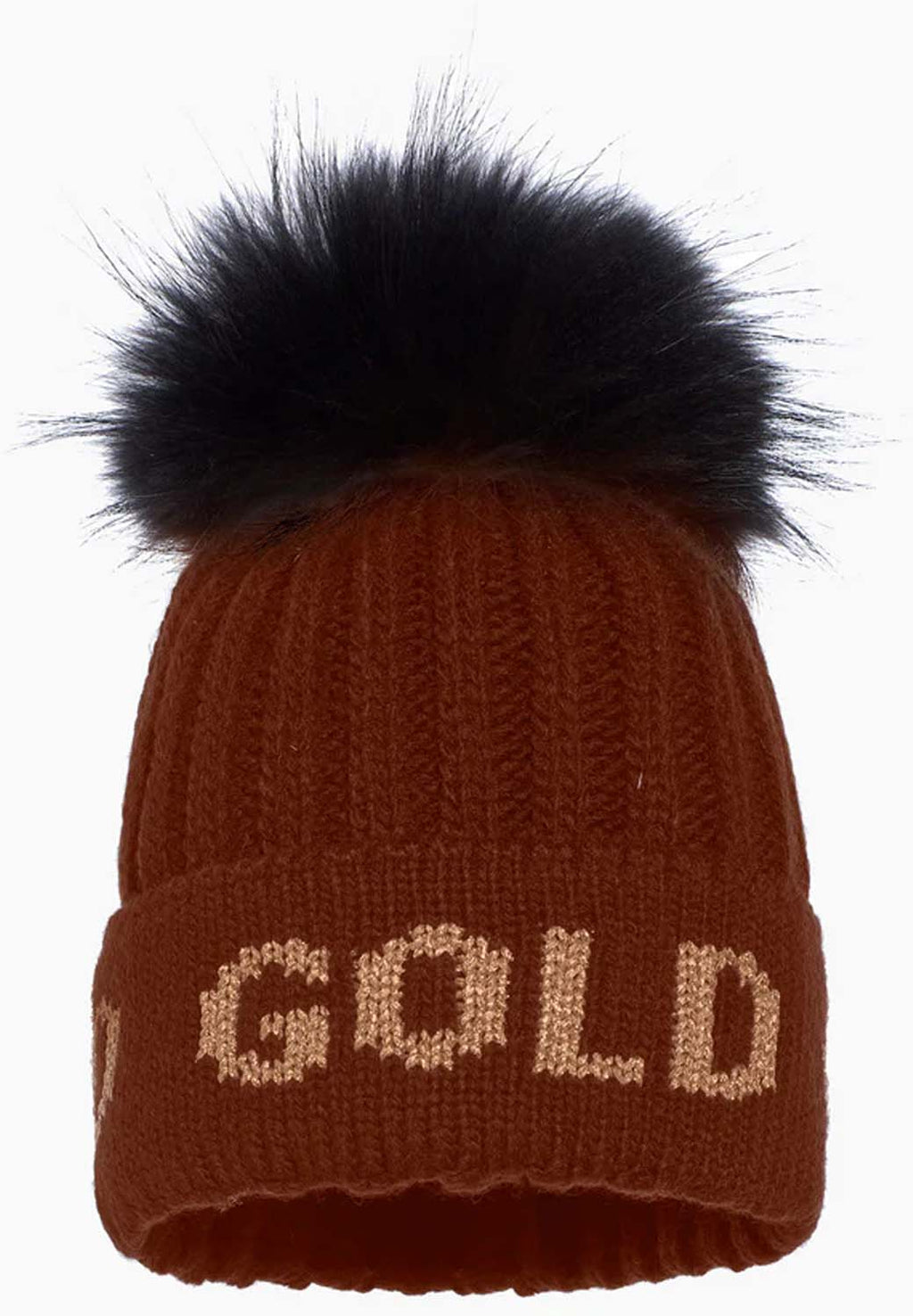 Hodd Faux Pom beanie