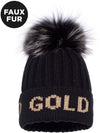 Hodd Faux Pom beanie