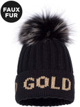 Hodd Faux Pom beanie