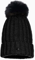 Una Faux Pom beanie