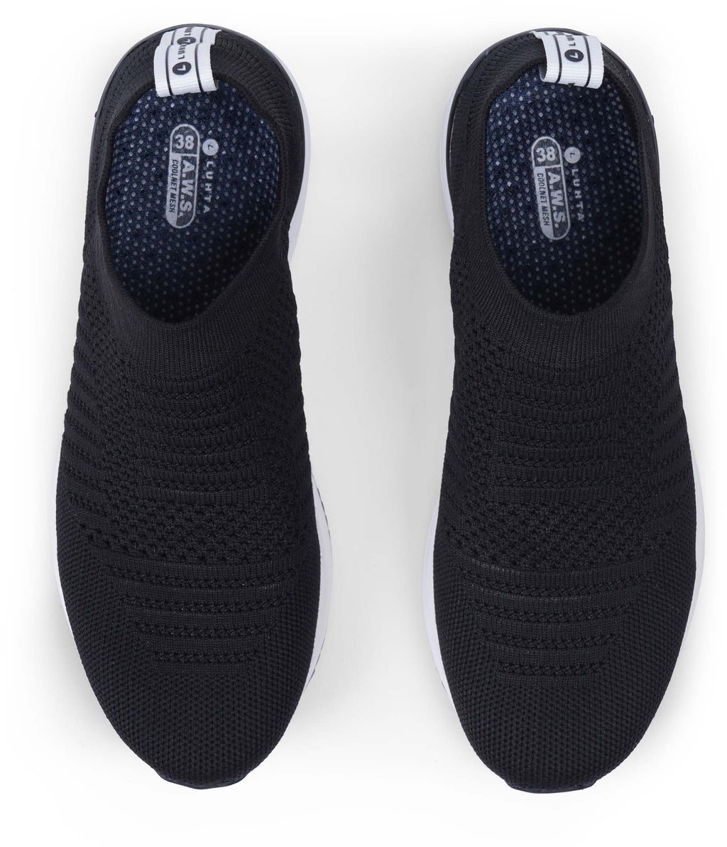 Into sneakers