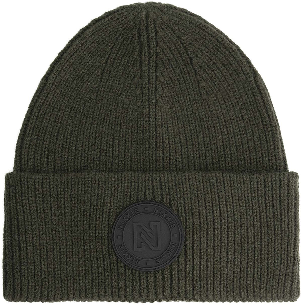 Round Patch beanie