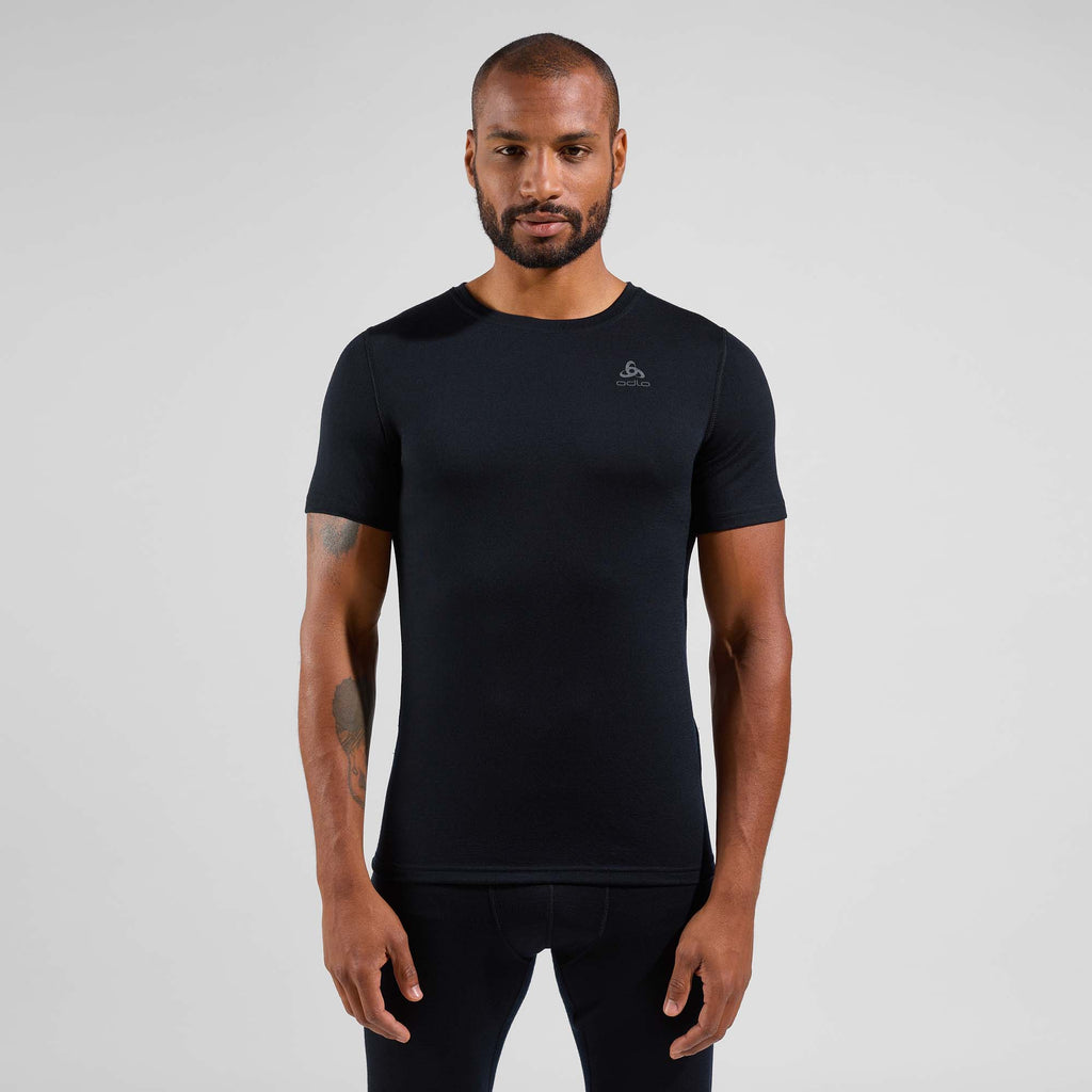 Natural Merino 200 basislaag met ronde hals t-shirt