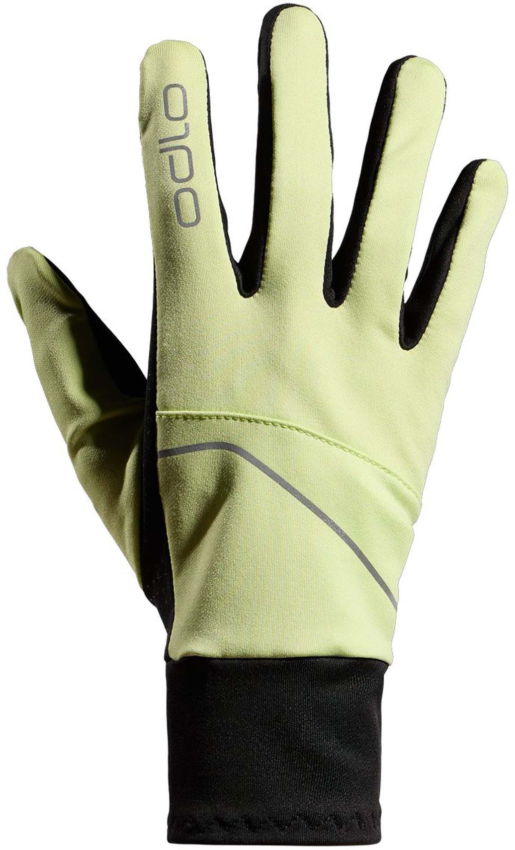 Handschoen Odlo Kids Active Warm Kids Eco Steel Grey Melange Handschoen Odlo Kids Active Warm Kids Eco Steel Grey Melange