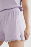 Smocked short
