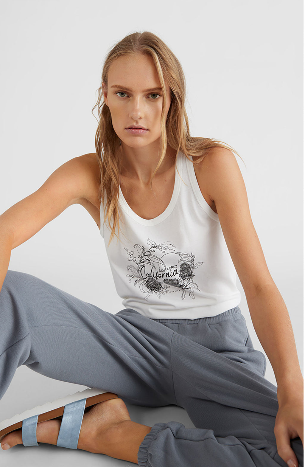 Plumeria tanktop