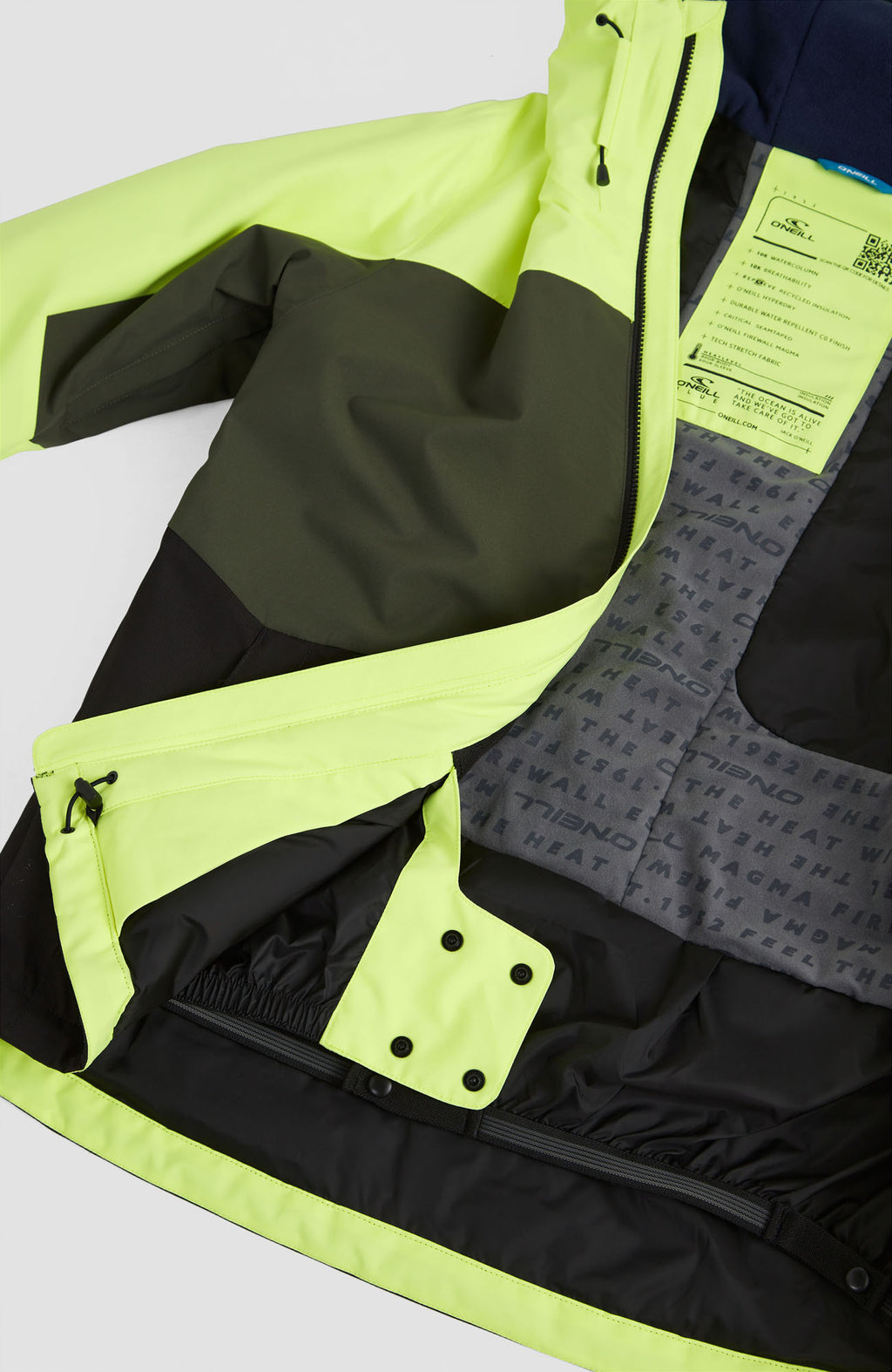 Carbon ski jas