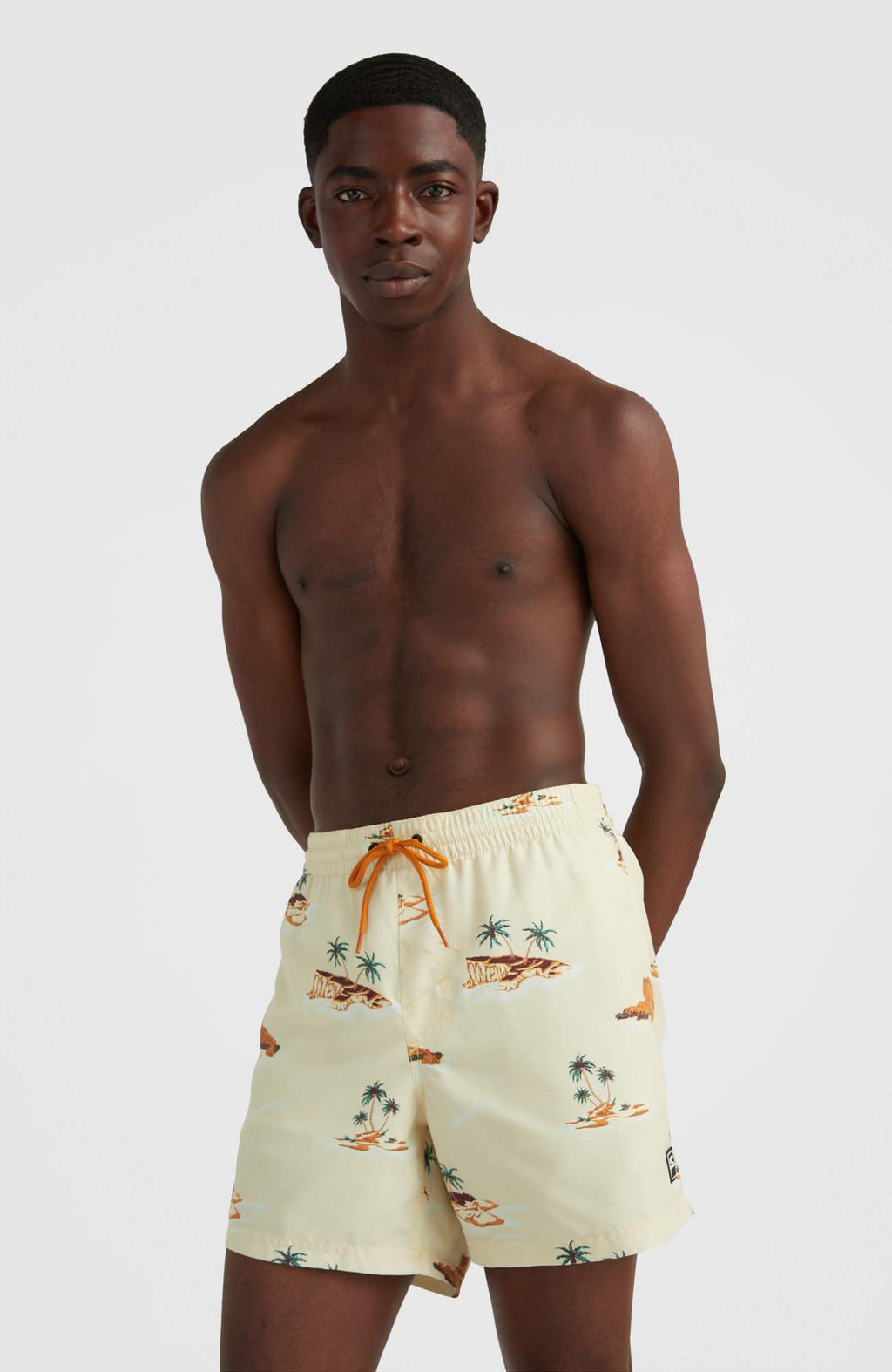 Cali print 15 zwemshort