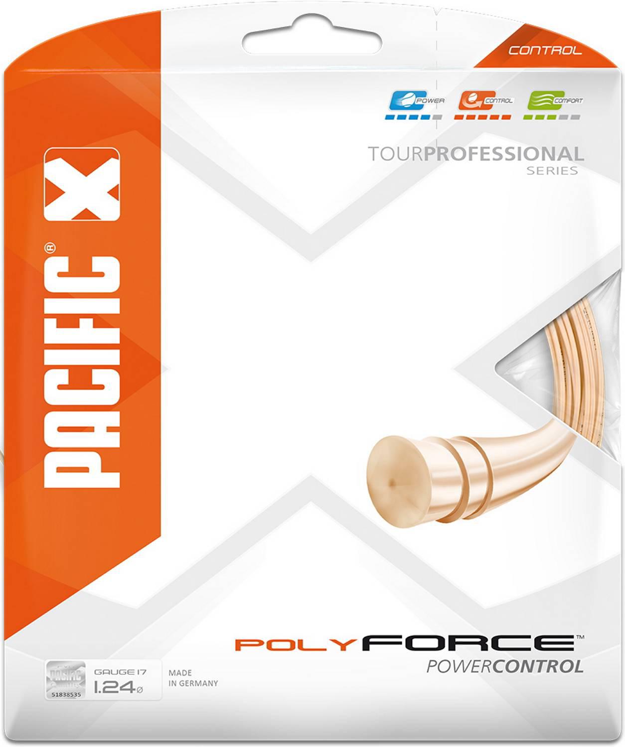 Poly Force 1.24 mm 12.20 m tennissnaar