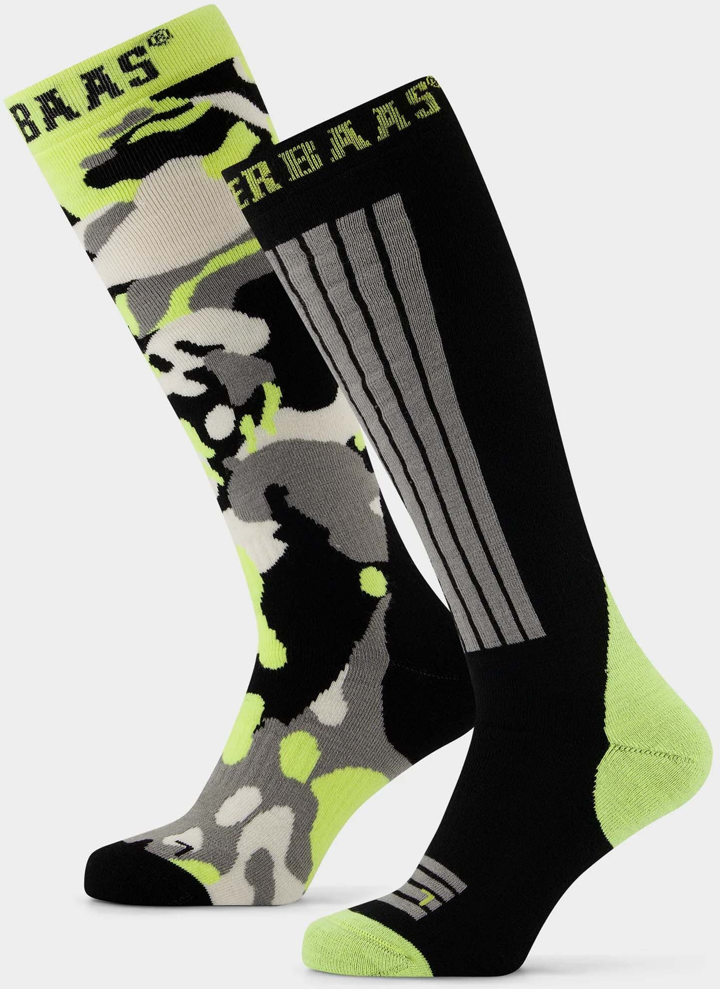 Camo 2-pack skisokken