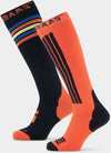 Striped 2-pack skisokken