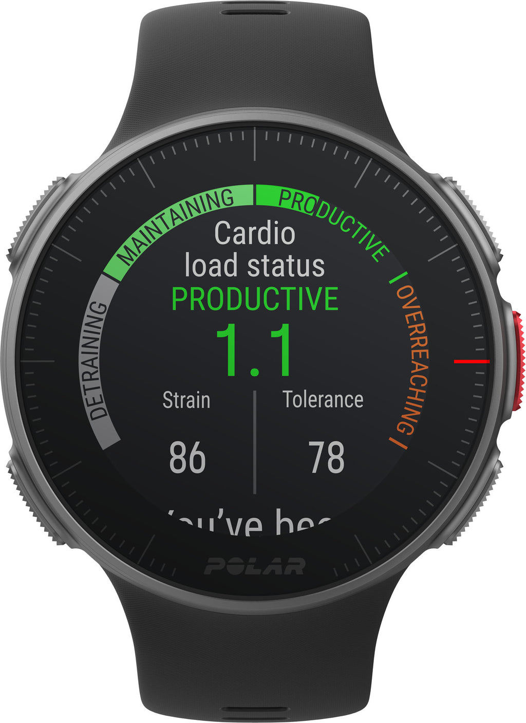 Vantage V sporthorloge met hartslagmeter