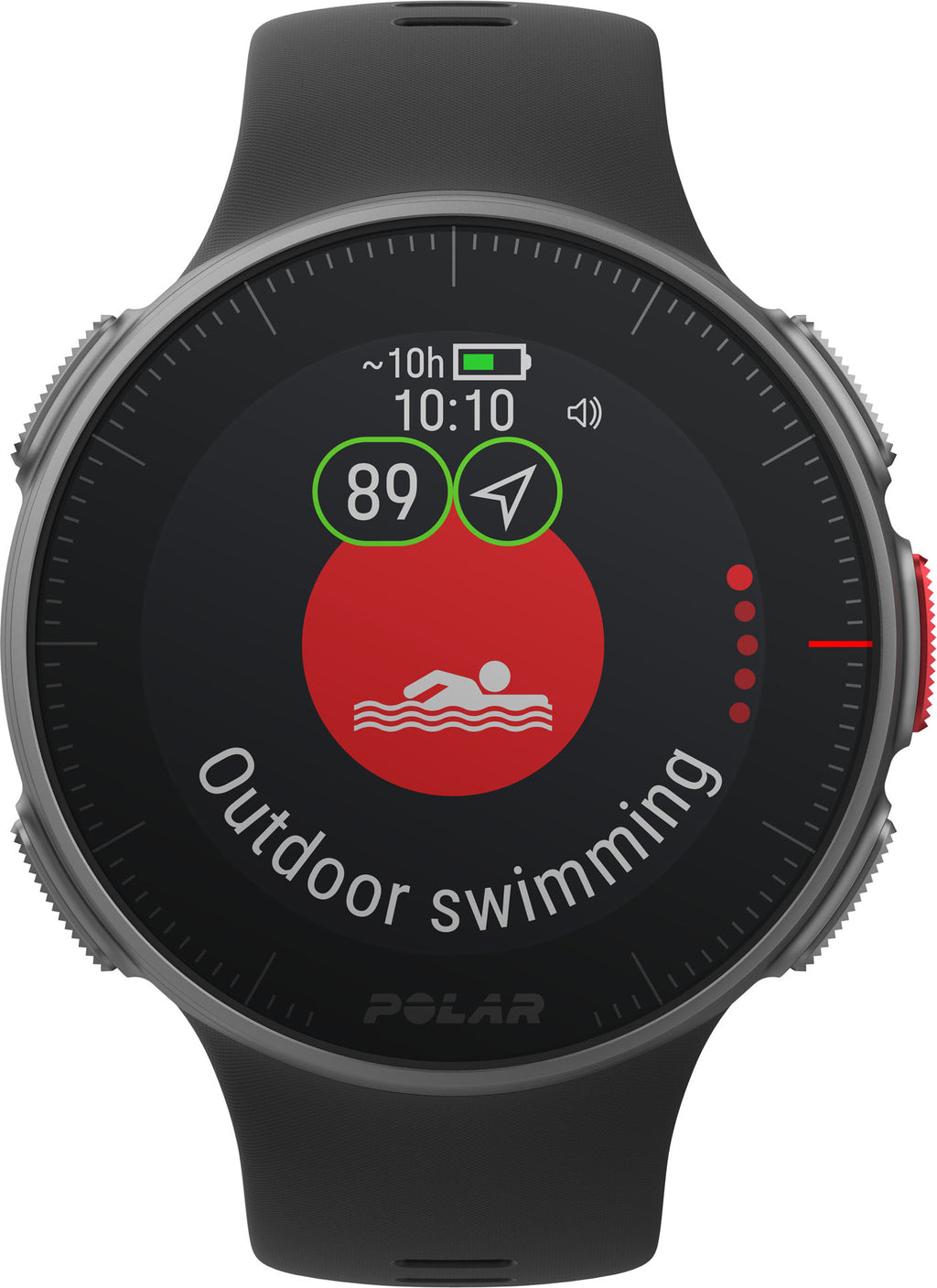 Vantage V sporthorloge met hartslagmeter