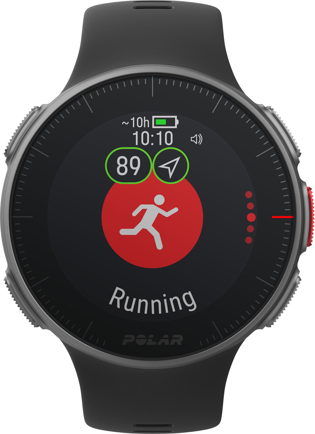 Vantage V sporthorloge met hartslagmeter