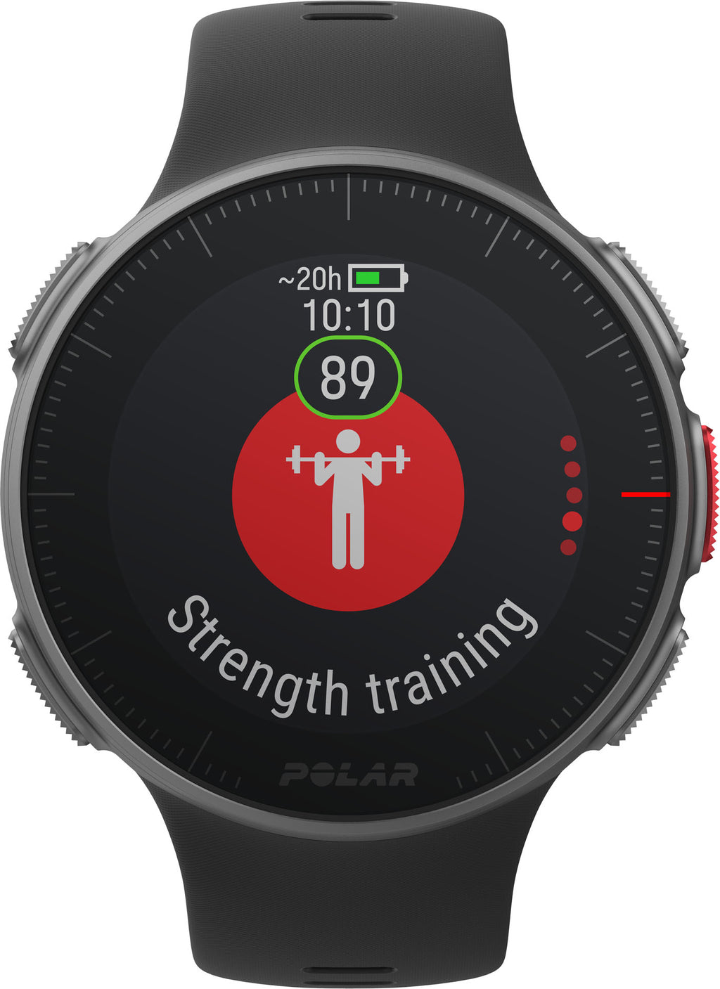 Vantage V sporthorloge met hartslagmeter