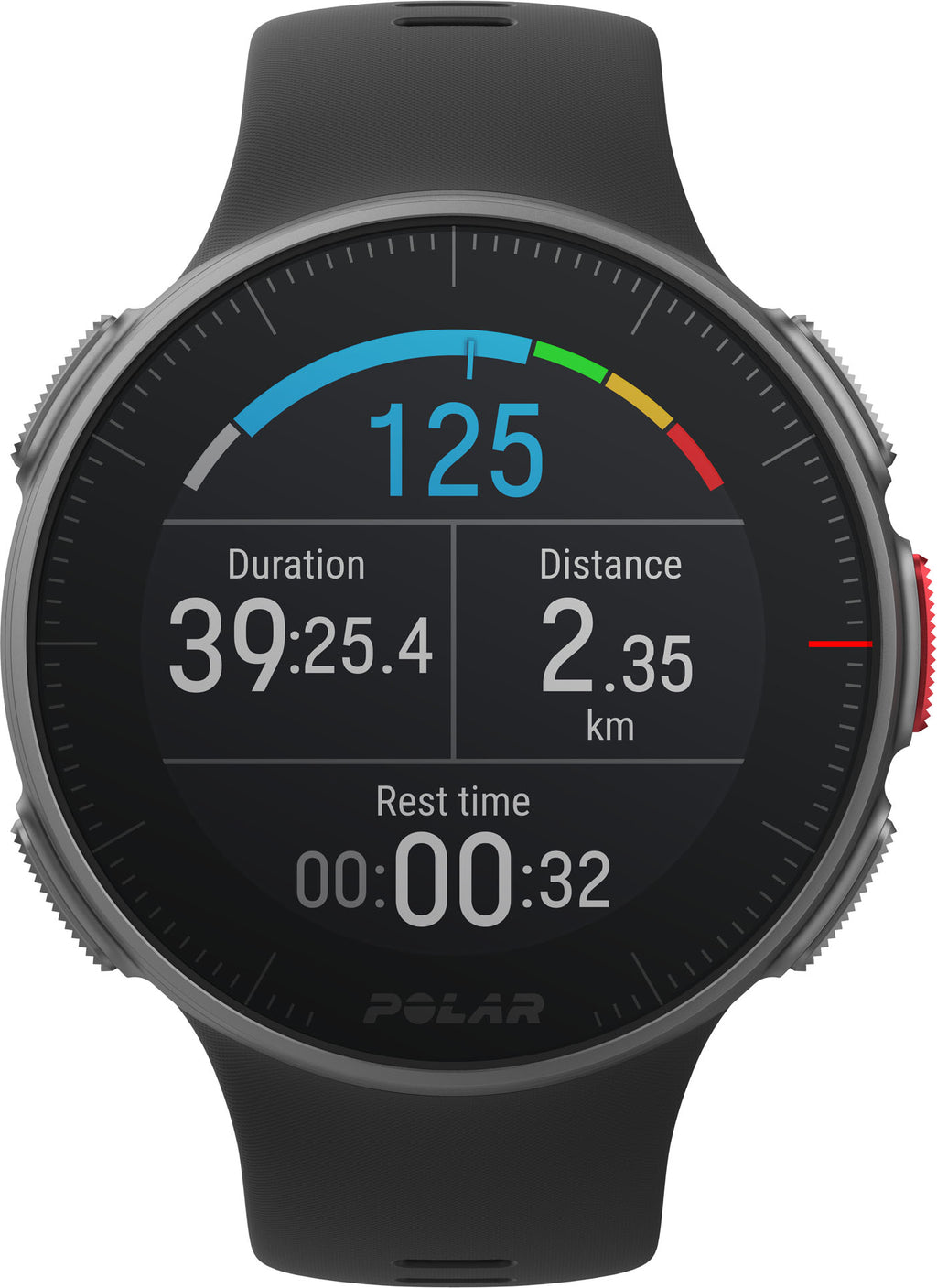 Vantage V sporthorloge met hartslagmeter