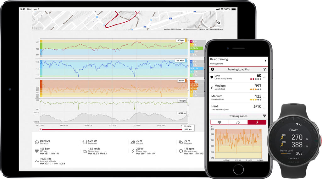 Vantage V sporthorloge met hartslagmeter