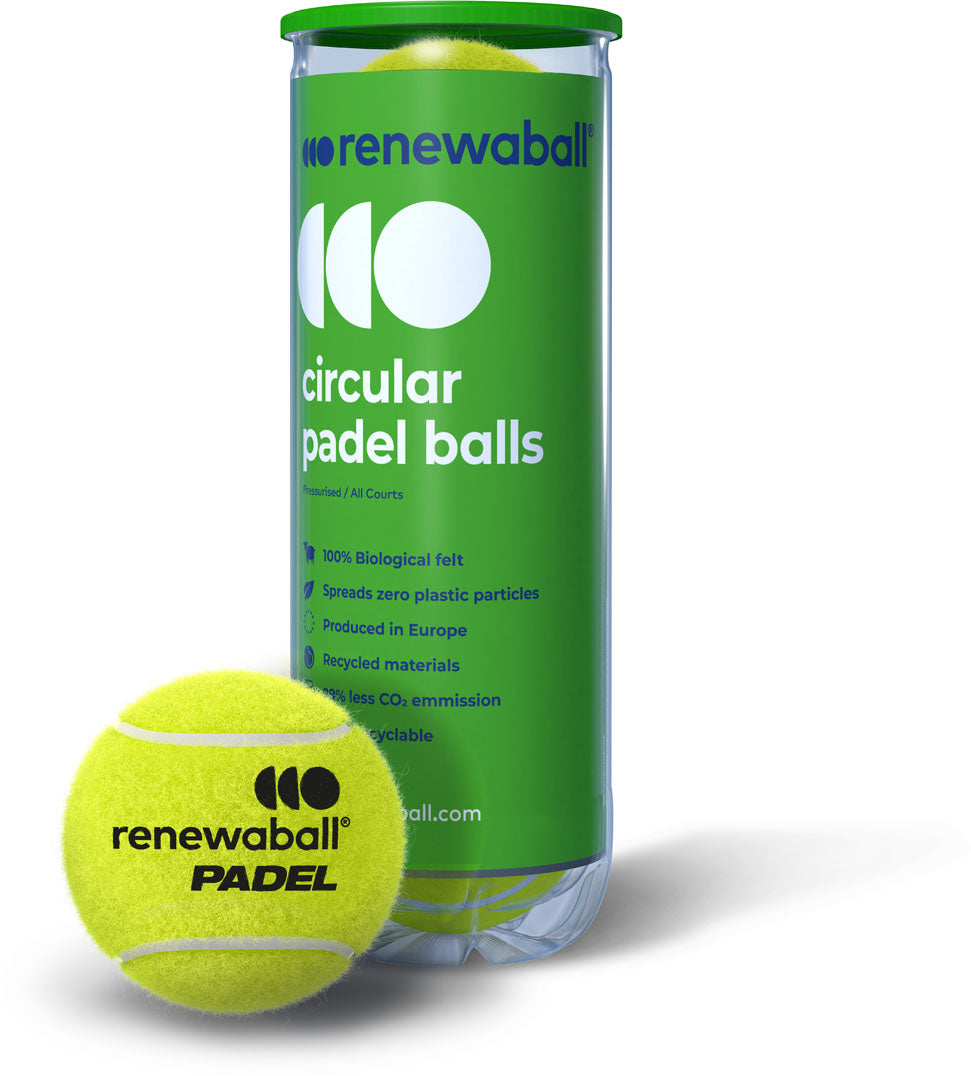 Padelballen koker 3 stuks