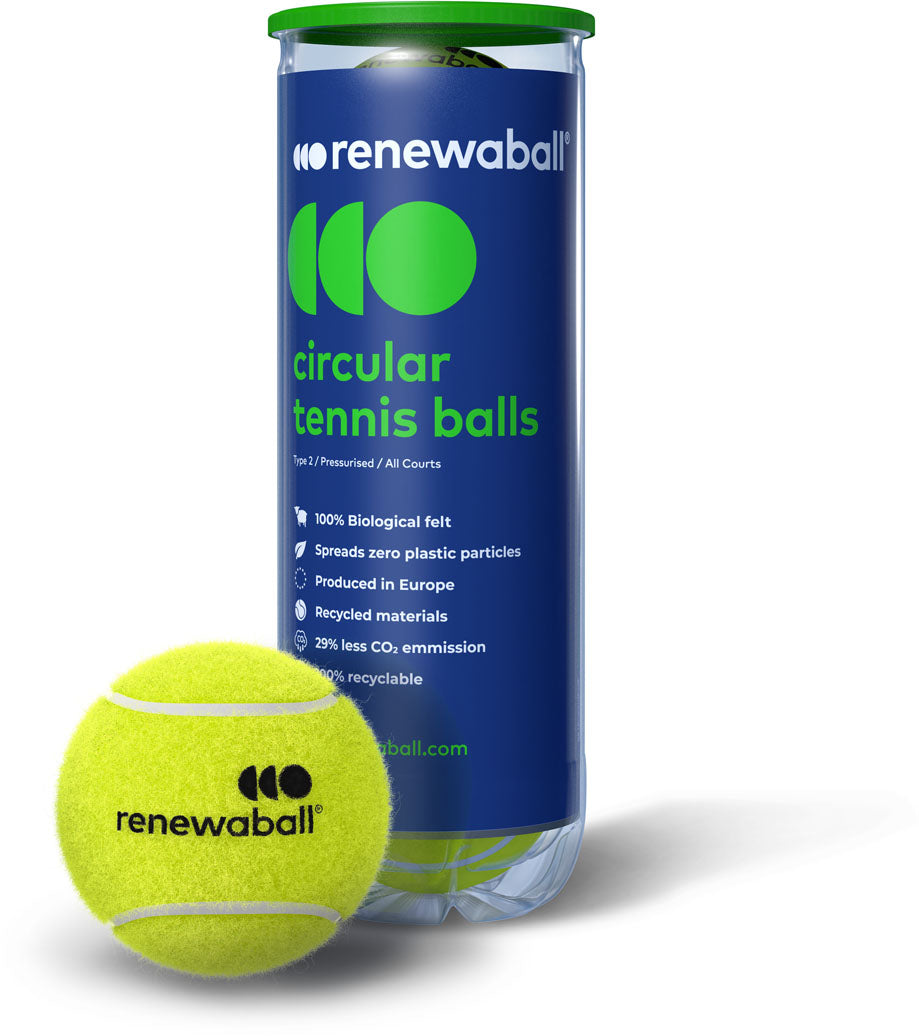 Tennisballen koker 3 stuks