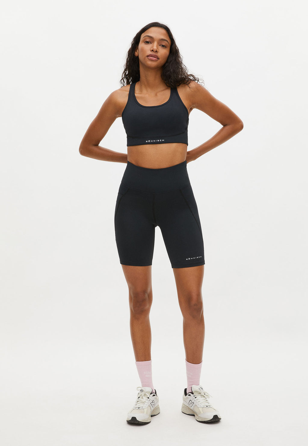 Flattering High Waist wielrenshort