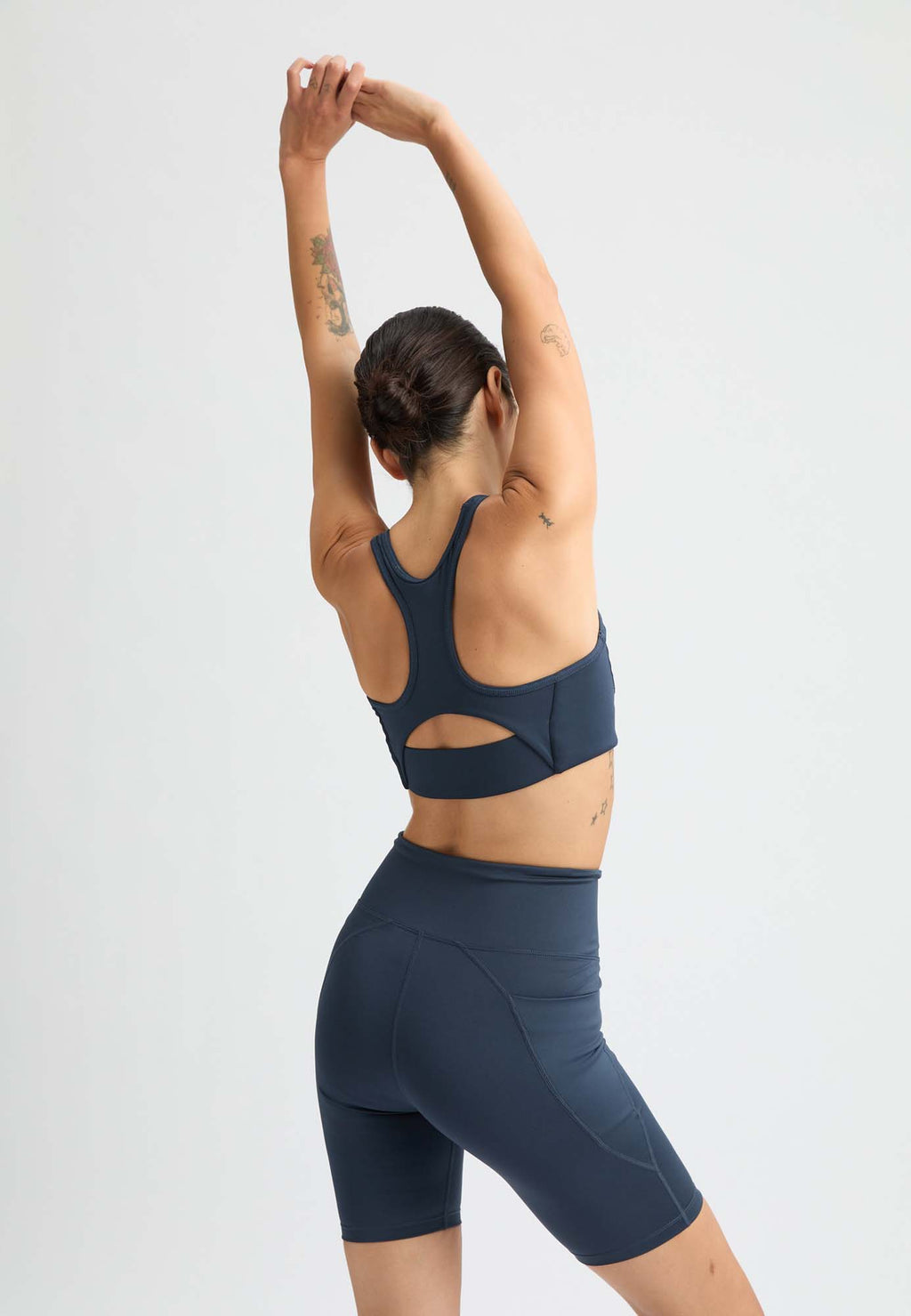 Flattering High Waist wielrenshort