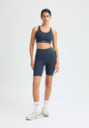 Flattering High Waist wielrenshort