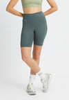 Flattering High Waist wielrenshort