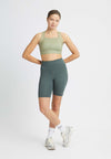 Flattering High Waist wielrenshort