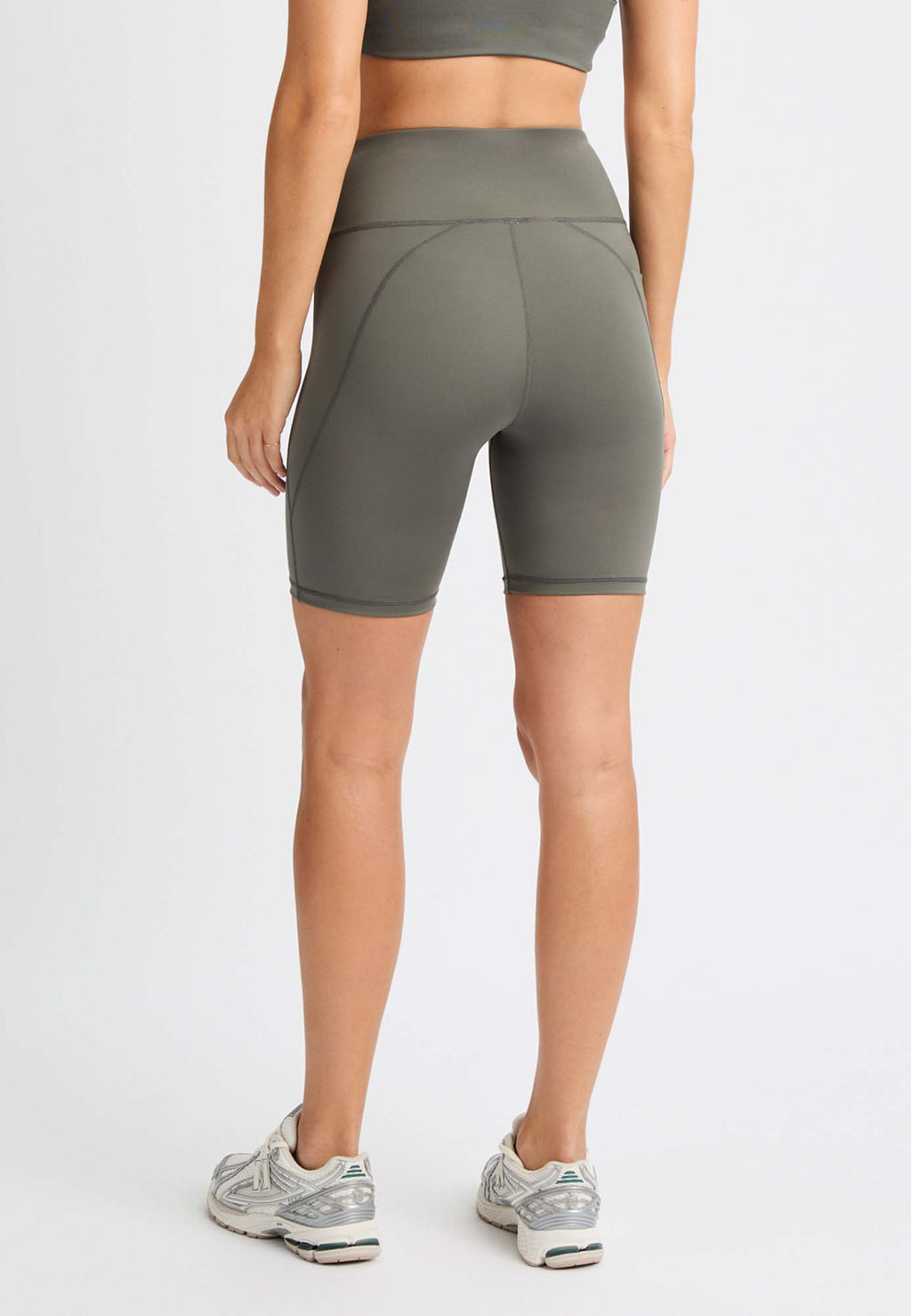 Flattering High Waist wielrenshort