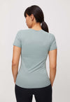 Jacquard shortsleeve shirt