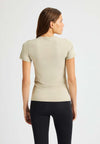 Jacquard shortsleeve shirt