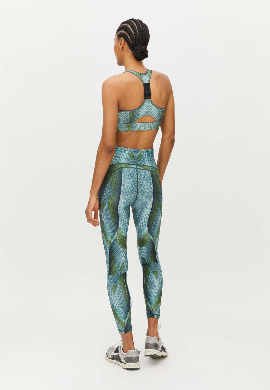 Flattering Curved Printed legging