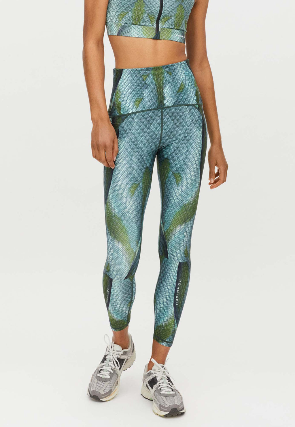 Flattering Curved Printed legging