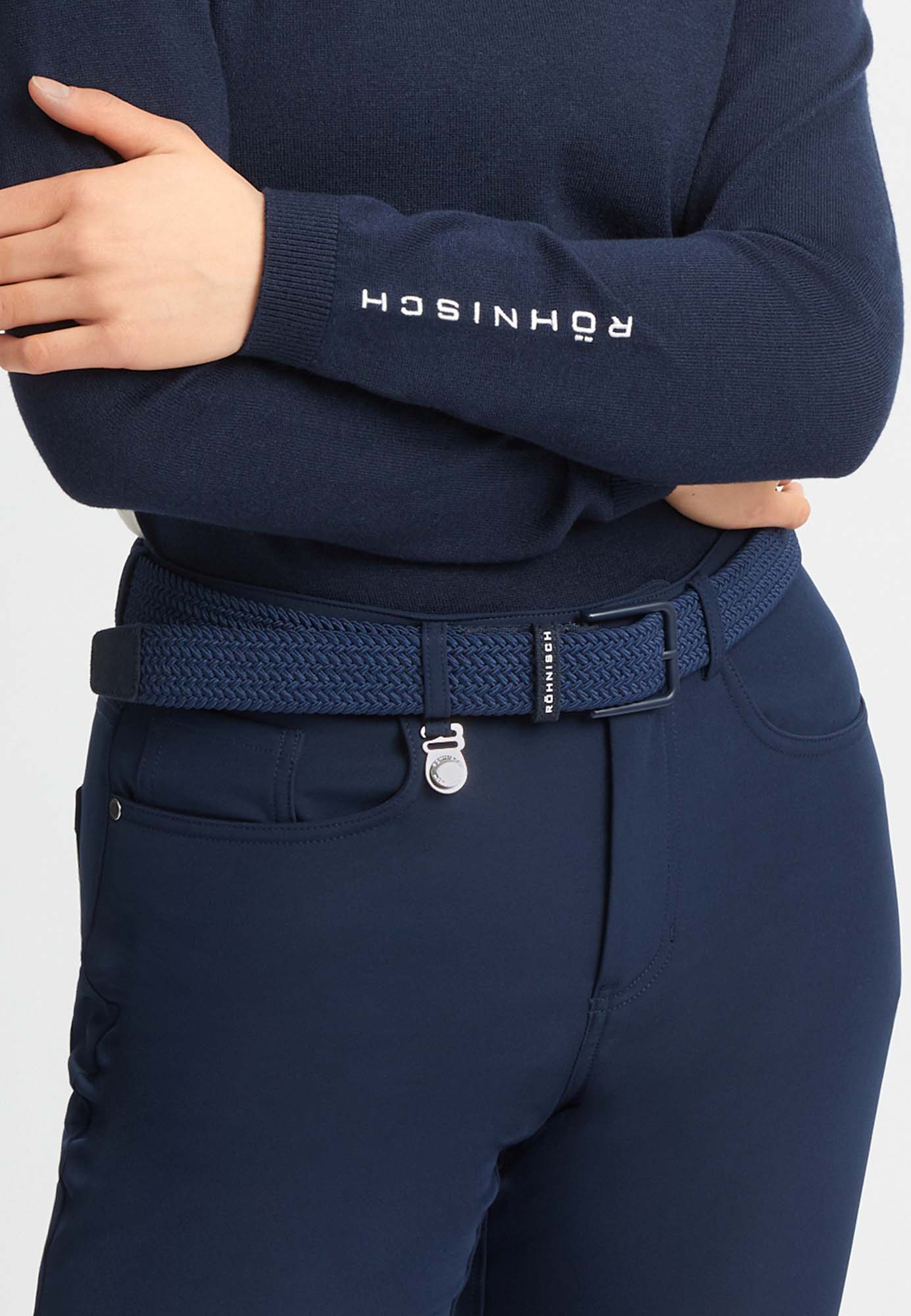 Braided Stretch riem